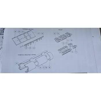 Příslušenství ke kotli Vetim HEFAISTOS P1 vyzdívka spalovací komory levá