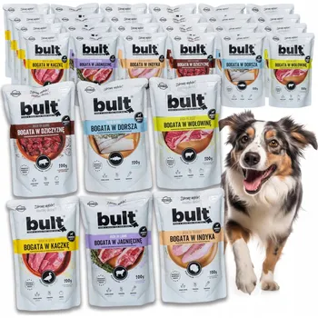 Krmivo pro psa Bult Jehněčí krmivo mokré krmivo pro psy, kapsička 100g