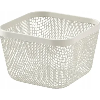 Obraz IKEA 365+ Nádoba na potraviny, kov/bílá, 14x14x10 cm