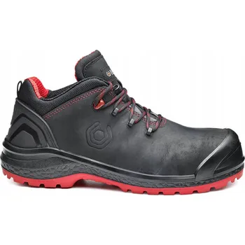 Pracovní obuv Pracovní boty Classic Plus Base S3 SRC proti propíchnutí vel. 48 Černá/Červená