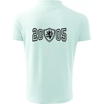 Pánská košile Narozeninový motiv - znak - 2005 - Polokošile pánská Pique Polo 203 - S ( Frost )