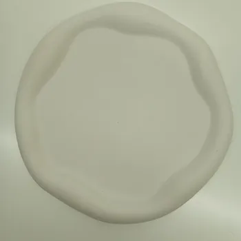 Váza LUKA Kulatý tác Barva: bílá