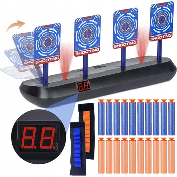 Dětská zbraň Elektronický terč pro děti hračka střelnice automatická ideální dárek