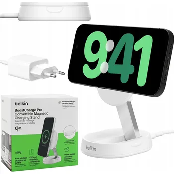 Bezpečnostní kamera Bezdrátová nabíječka Belkin WIA008VFWH bílá