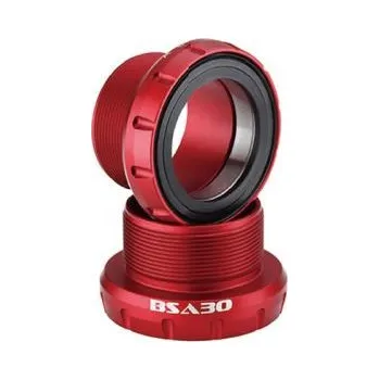 Klika na kolo AEROZINE Adaptér pro kliky BB30 a střed BSA – červená 3554