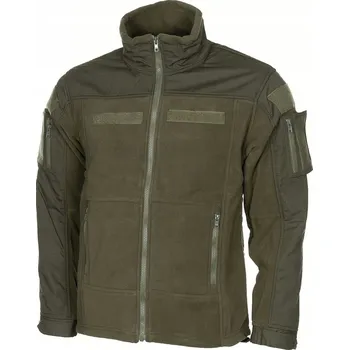 Pánská bunda Mikina taktická vojenská fleecová mikina MFH COMBAT Windstopper olivová XL