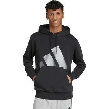 Pánská mikina Pánská mikina adidas Holiday 3S Hoodie black JM1698 pánské M