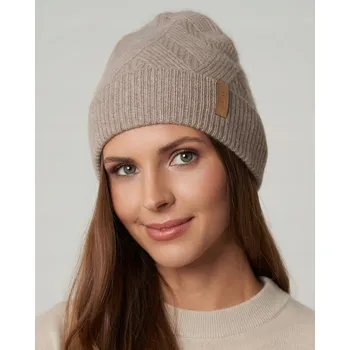 Čepice Zimní čepice ALMANIA béžová univerzální velikost
