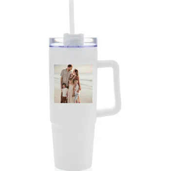Termohrnek Personalizovaná termoska s průhledným víčkem s fotografií