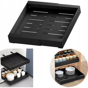 Vysouvací organizér CARGO na nádobí, kuchyňské potřeby a koření – ŠUPLÍK do skříňky