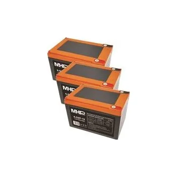 Trakční baterie Baterie olověná TRAKČNÍ 36V / 15 Ah MHPower 6-DZF-15 GEL bezúdržbový akumulátor