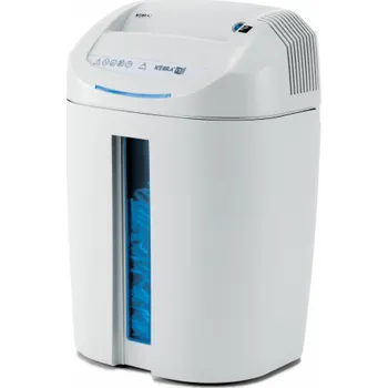 Skartovačka KOBRA skartovač +1 SS4/ proužkový řez 3,8 mm/ A4/ kapacita 19 listů/ objem koše 38l/ stupeň utajení P2/ modro-bílý