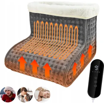 Přímotop Elektrický vyhřívač bot a nohou, měkký + Ovladač, 9 úrovní