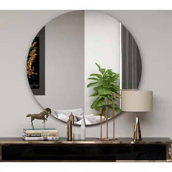 Zrcadlo VIONE nástěnné zrcadlo, černá