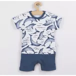 Kojenecký letní bavlněný overal Nicol Dolphin