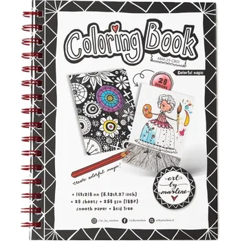 omalovánky Omalovánky, A5, 20 l. - Barevná kouzla