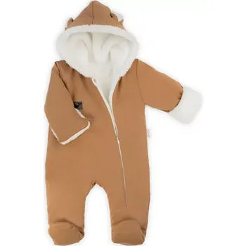 Kojenecký overall Zimní kojenecký overal Nicol Miki hnědá