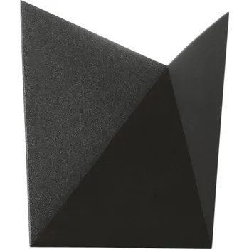 Venkovní osvětlení FANEUROPE Venkovní nástěnné svítidlo LED STEALTH černá hliník 7W 580lm CCT IP54 17x17x7,5 cm - FANEUROPE FAN LED-W-STEALTH NER