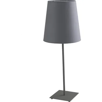 Lampička FANEUROPE Stolní lampa Lume Elvis, šedá, 1 x E27, 24 x 63,5 cm - FANEUROPE FAN I-ELVIS-L GR