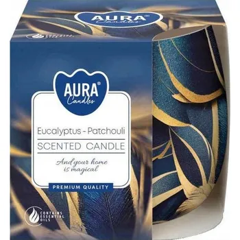 Svíčka BISPOL Eukalyptus+Pačuli 1 ks Eukalyptus - Pačuli