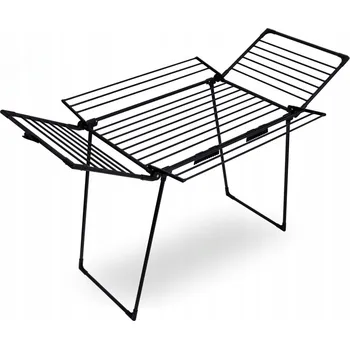 Sušák na prádlo Sušák na prádlo 25m 4 křídla Černý Odolný Family Wings