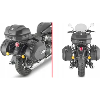 Zavazadlo na motocykl Kappa Boční nosiče kufrů pro Royal Enfield Super Meteor 650 (23-) MONOKEY