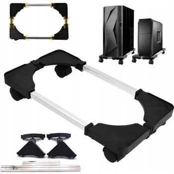 STOJAN PRO POČÍTAČOVOU SKŘÍŇ OCEL MOBILNÍ STOJAN NA PC S KOLEČKY