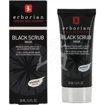 Pleťová maska Erborian Black Scrub Mask 50 ml