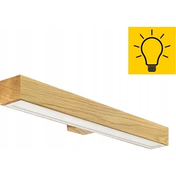 Nástěnné svítidlo LED nástěnné svítidlo Wood hnědé, integrovaný LED zdroj 24 W
