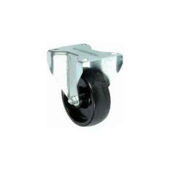 Pojezdové kolečko Fenolové transportní kolo s přírubou, průměr 100 mm, kluzné ložisko, teplotně odolné