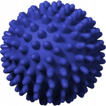Masáž Masážní míček s bodlinami Aptel 8,5 cm x 8,5 cm modrý