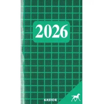 Kalendář Kapesní kalendář KASTOR mřížka 2026 kalendářík KL07
