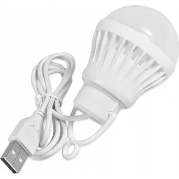 Stojací lampa LED lampa Aptel 3 W s USB vstupem a držákem pro zavěšení