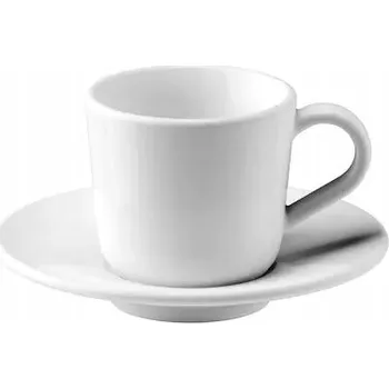 IKEA 365+ Šálek s podšálkem na espresso, bílý, 60 ml