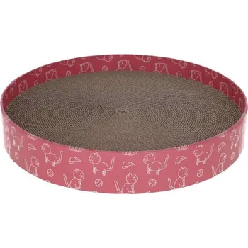 Kerbl Kartonové škrabadlo pro pro kočky Pelíšek 34x34x5,5 cm