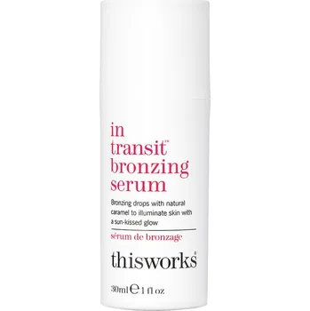 Unisex parfém This Works - In transit bronzing serum Samoopalovací krémy 30 ml unisex