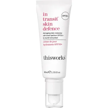 Opalování This Works - In transit skin defence SPF 50 Opalovací krémy 40 ml unisex