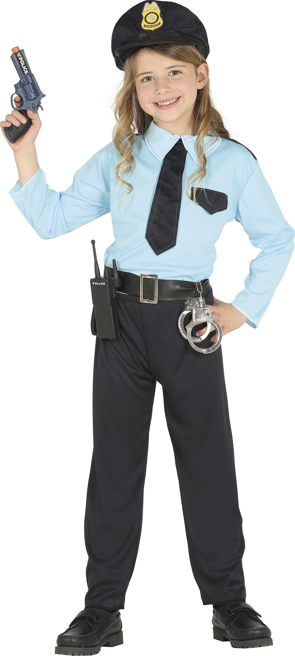 Guirca Dětský kostým – Policista (Kompletní uniforma) Velikost: 5 – 6 let