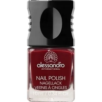 Lak na nehty Alessandro Lak na nehty Dlouhotrvající lak na nehty 154 Midnigh Red