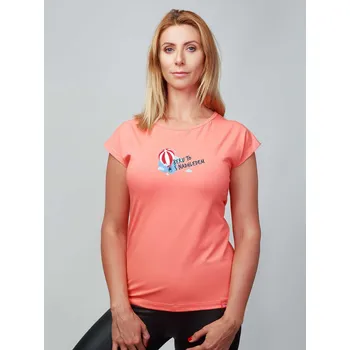 CityZen - ALTA Dámské tričko korálové Beru to s nadhledem 36