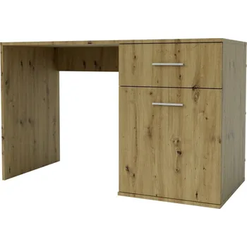 Psací stůl Pracovní stůl se zásuvkou 120/P NUNAN, barva dub artisan