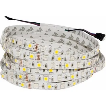 LED osvětlení Barevný pásek 24V RGBW + neutrální bílá 300 LED SMD5050 IP20 1m
