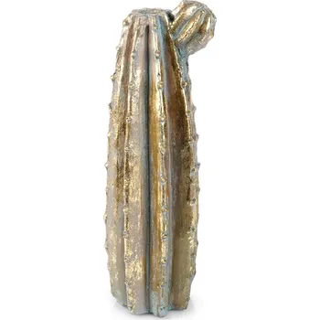 Váza Zlatá váza ve tvaru kaktusu 47,5 cm