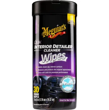Ubrousky na čištění interiéru Meguiar's Quik Interior Detailer Wipes (25 pack)
