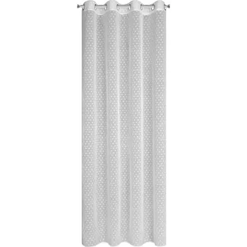 HOTOVÝ ZÁVĚS HANIA ORTEX 140X250 CM BÍLÝ