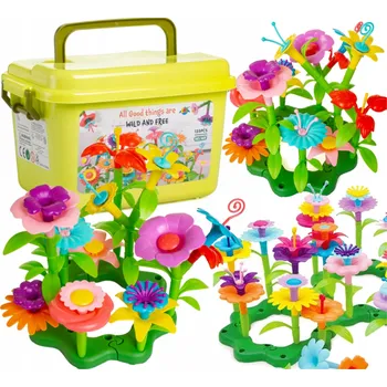 ostatní stavebnice Stavebnice Doris Květiny, 135 dílků