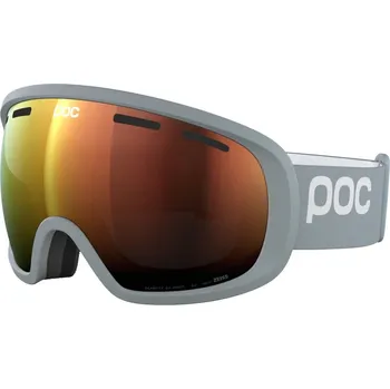 POC Fovea Wide Fit Granite Grey – lyžařské brýle s Clarity čočkou Partly Sunny Orange Velikost: ONA