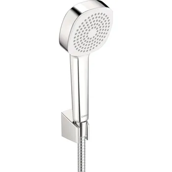 Sprchový set Sprchová souprava 3-dílná,HANSA BASICJET STYLE ruční sprcha 96x96 mm, hadice, držák, chrom