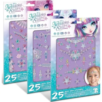 kreativní sada Kreativní set Nebulous Stars Dekorační kamínky na tělo 25 ks 9586
