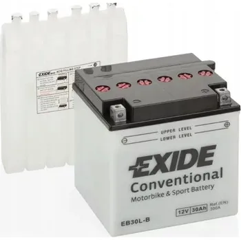 Autobaterie AKUMULÁTOR EXIDE BIKE 12V 30Ah/300A EB30L-B/CEN